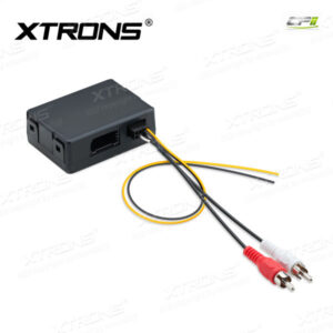 Xtrons MOST25 Glasfaser Decoderbox für BMW 5er E60/7er E65/E66 mit CDC-Kanälen