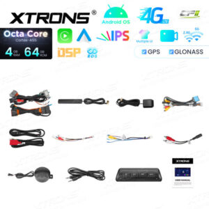 Android Autoradio Xtrons für Land Rover Freelander 2 4/64 GB – ID70DLRL-11 CPII