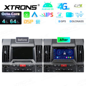 Android Autoradio Xtrons für Land Rover Freelander 2 4/64 GB – ID70DLRL-12 CPII
