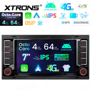 Android Autoradio Xtrons für Volkswagen Touareg 4/64 GB – ID70TRVL-02 CPII