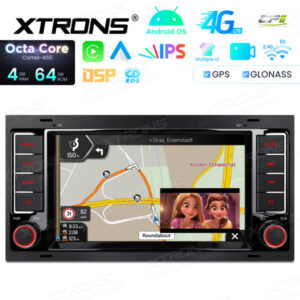 Android Autoradio Xtrons für Volkswagen Touareg 4/64 GB – ID70TRVL-06 CPII