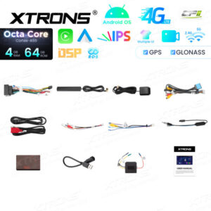 Android Autoradio Xtrons für Volkswagen Touareg 4/64 GB – ID70TRVL-11 CPII