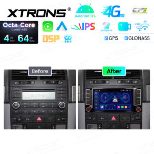 Android Autoradio Xtrons für Volkswagen Touareg 4/64 GB – ID70TRVL-12 CPII