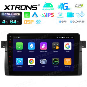 Android Autoradio Xtrons für BMW/Rover/MG 4/64 GB – IDP9046B-01 CPII