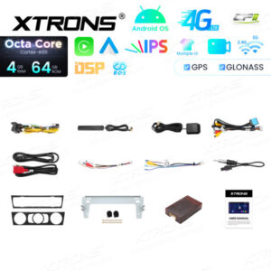 Android Autoradio Xtrons für BMW 3er 4/64 GB – IDP9090B-11 CPII