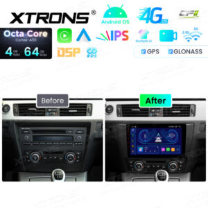 Android Autoradio Xtrons für BMW 3er 4/64 GB – IDP9090B-12 CPII