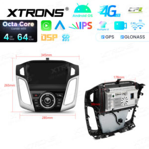 Android Autoradio Xtrons für Ford Focus 2012-2017 4/64 GB – IDP90FSFB-10 CPII