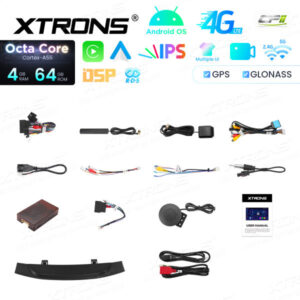 Android Autoradio Xtrons für Ford Focus 2012-2017 4/64 GB – IDP90FSFB-11 CPII