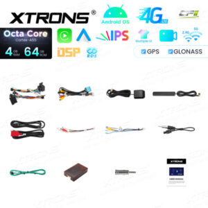 Android Autoradio Xtrons für Mercedes-Benz W211, W219 4/64 GB – IDP90M211-11 CPII