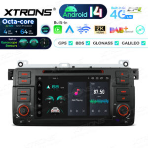Android Autoradio Xtrons für BMW/Rover/MG 4/64 GB – PX7446BGS-01 CPII