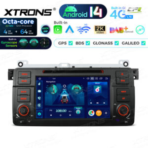 Android Autoradio Xtrons für BMW/Rover/MG 4/64 GB – PX7446BGS-03 CPII