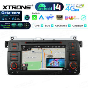 Android Autoradio Xtrons für BMW/Rover/MG 4/64 GB – PX7446BGS-06 CPII