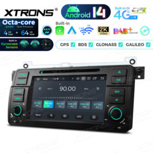 Android Autoradio Xtrons für BMW/Rover/MG 4/64 GB – PX7446BGS-08 CPII