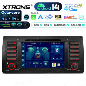 Android Autoradio Xtrons für BMW X5 E53 4/64 GB – PX7453BGS-02 CPII
