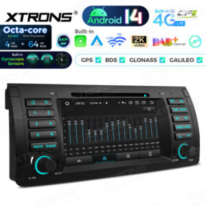 Android Autoradio Xtrons für BMW X5 E53 4/64 GB – PX7453BGS-07 CPII