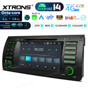 Android Autoradio Xtrons für BMW X5 E53 4/64 GB – PX7453BGS-08 CPII