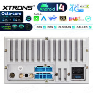 Android Autoradio Xtrons für Mercedes-Benz W211, W219 4/64 GB – PX74M211GS-09 CPII