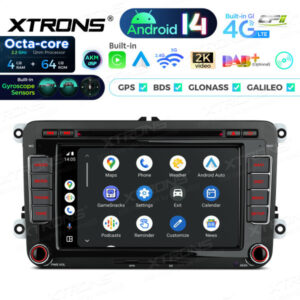 Android Autoradio Xtrons für Volkswagen/Skoda/Seat 4/64 GB – PX74MTVGS-05 CPII