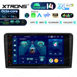 Android Autoradio Xtrons für Audi A3, S3, RS3 4/64 GB – PX84A3ALDABGS-02 CPII
