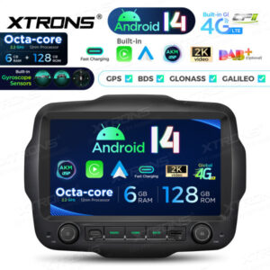 Android Autoradio Xtrons Jeep Renegade 6/128 GB – PXH94RGJLGS-01 CPII