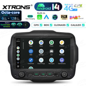 Android Autoradio Xtrons Jeep Renegade 6/128 GB – PXH94RGJLGS-05 CPII