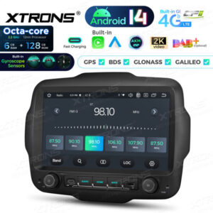 Android Autoradio Xtrons Jeep Renegade 6/128 GB – PXH94RGJLGS-09 CPII