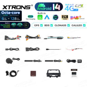 Android Autoradio Xtrons Jeep Renegade 6/128 GB – PXH94RGJLGS-11 CPII