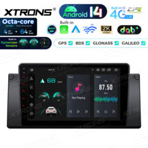 Android Autoradio Xtrons für BMW 5er E39, 7er E38 4/64 GB – PXP9439BGDAB-02 CPII