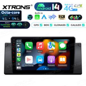 Android Autoradio Xtrons für BMW 5er E39, 7er E38 4/64 GB – PXP9439BGDAB-04 CPII