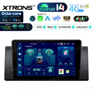 Android Autoradio Xtrons für BMW 5er E39, 7er E38 4/64 GB