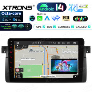 Android Autoradio Xtrons für BMW/Rover/MG 4/64 GB – PXP9446BGDAB-06 CPII