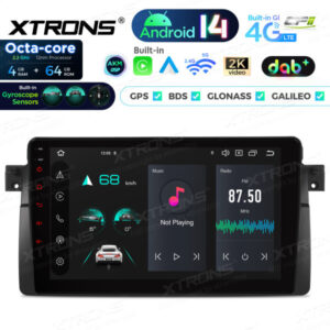 Android Autoradio Xtrons für BMW/Rover/MG 4/64 GB