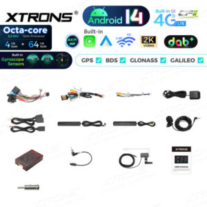 Android Autoradio Xtrons für BMW X5 E53 4/64 GB – PXP9453BGDAB-12 CPII
