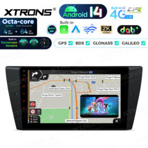 Android Autoradio Xtrons für BMW 3er 4/64 GB – PXP9490BGDAB-06 CPII