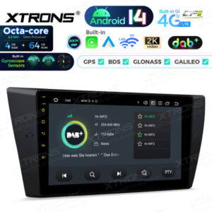 Android Autoradio Xtrons für BMW 3er 4/64 GB – PXP9490BGDAB-07 CPII