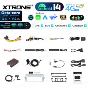 Android Autoradio Xtrons für BMW 3er 4/64 GB – PXP9490BGDAB-12 CPII