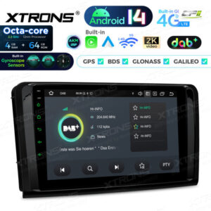 Android Autoradio Xtrons für Mercedes Benz GL-Klasse X164/ML-Klasse W164 4/64 GB – PXP94M164GDAB-08 CPII