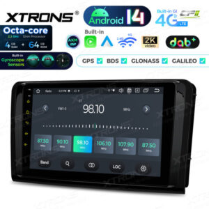 Android Autoradio Xtrons für Mercedes Benz GL-Klasse X164/ML-Klasse W164 4/64 GB – PXP94M164GDAB-09 CPII