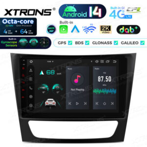 Android Autoradio Xtrons für Mercedes Benz CLS-/E-Klasse 4/64 GB – PXP94M211GDAB-03 CPII