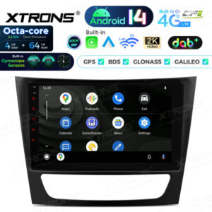 Android Autoradio Xtrons für Mercedes Benz CLS-/E-Klasse 4/64 GB – PXP94M211GDAB-05 CPII