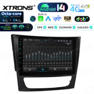 Android Autoradio Xtrons für Mercedes Benz CLS-/E-Klasse 4/64 GB – PXP94M211GDAB-08 CPII