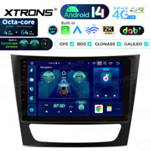 Android Autoradio Xtrons für Mercedes Benz CLS-/E-Klasse 4/64 GB