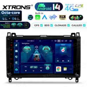 Android Autoradio Xtrons für Mercedes-Benz/VW Crafter 4/64 GB