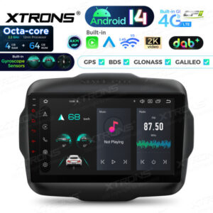 Android Autoradio Xtrons für Jeep Renegade 4/64 GB – PXP94RGJGDAB-02 CPII