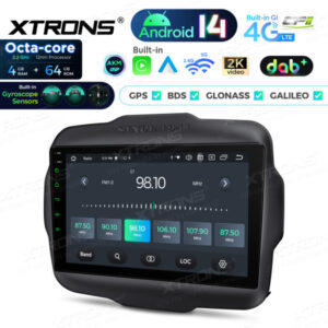 Android Autoradio Xtrons für Jeep Renegade 4/64 GB – PXP94RGJGDAB-09 CPII