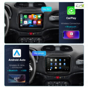 Android Autoradio Xtrons für Jeep Renegade 4/64 GB – PXP94RGJGDAB-14 CPII
