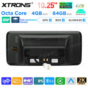 Android Autoradio Xtrons für Mercedes-Benz C-Klasse W204 4/64 GB – QAMS1440M12C40-11 CPII