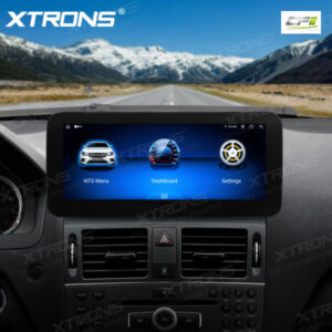 Android Autoradio Xtrons für Mercedes-Benz C-Klasse W204 4/64 GB – QAMS1440M12C40-14 CPII