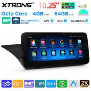 Android Autoradio Xtrons für Mercedes-Benz GLK-Klasse X204 4/64 GB – QAMS1440M12GLK40L-07 CPII