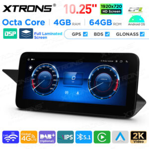 Android Autoradio Xtrons für Mercedes-Benz GLK-Klasse X204 4/64 GB – QAMS1440M12GLK40L-09 CPII